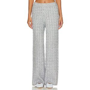 New 4th & Reckless x REVOLVE Janina Trouser in Heather Grey wool sweat pants